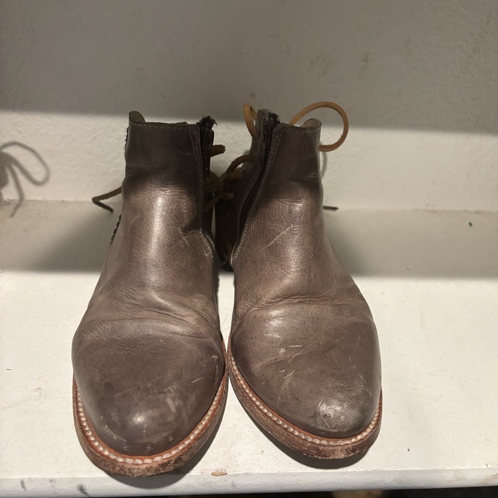 Freebird Brown Ankle Boots